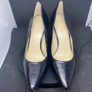 Nine West Tatiana Leather Upper Women’s High Heel Stiletto EUC Size 9 Shoes